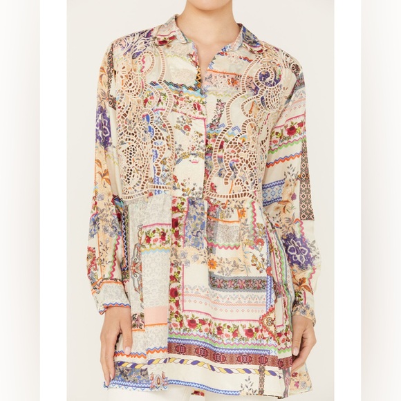 Johnny Was Stano Monroe Tunic Sz Small NWT - Picture 2 of 14